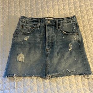 Boyish Distressed Denim Skirt size 25